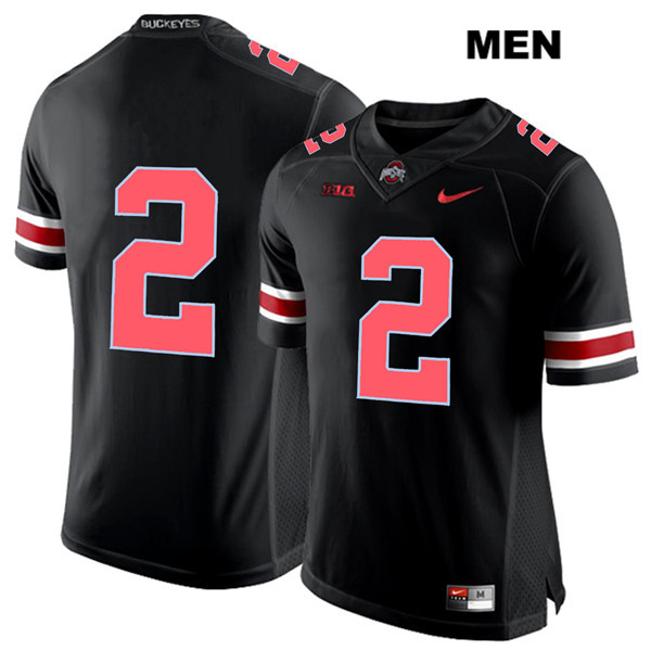 Ohio State Buckeyes Men's Chase Young #2 Red Number Black Authentic Nike No Name College NCAA Stitched Football Jersey SD19T10VH